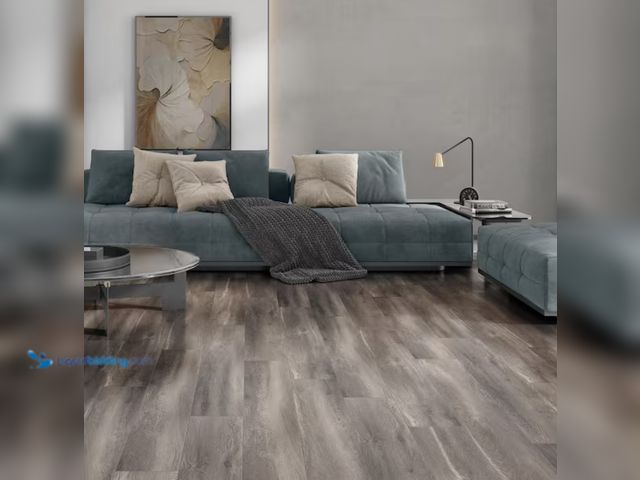 Lot 49-2000070 - Approx. (96) sq. ft. of Home Decorators Collection Brookstone Oak 12 mm T x 8 in. W Waterproof Lamin...