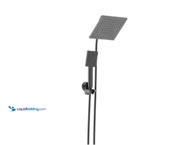 Lot 49-3612875 - Glacier Bay Modern 1-Spray 7.9 in. Dual Tub Wall Mount Fixed and Handheld Shower Heads 1.8 GPM in Ma...