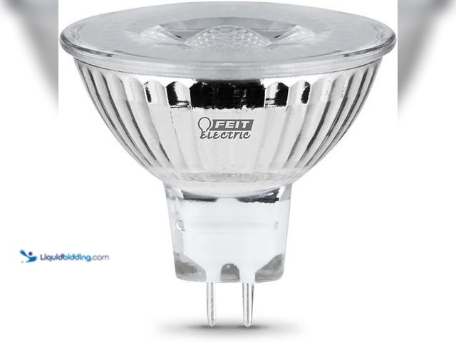 Lot 49-5486144 - FEIT Electric Bulb LED MR16 300L 7W 3 Pack, Item is unused in a PK of 15.