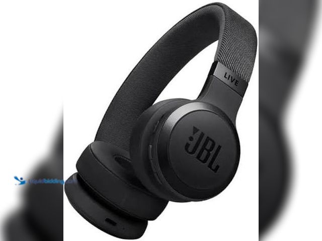 Lot 49-1623928 - JBL Live675NC On-Ear Wireless Headphones Adaptive Noise Cancelling by HARMAN 65H, Model # 1867093573...