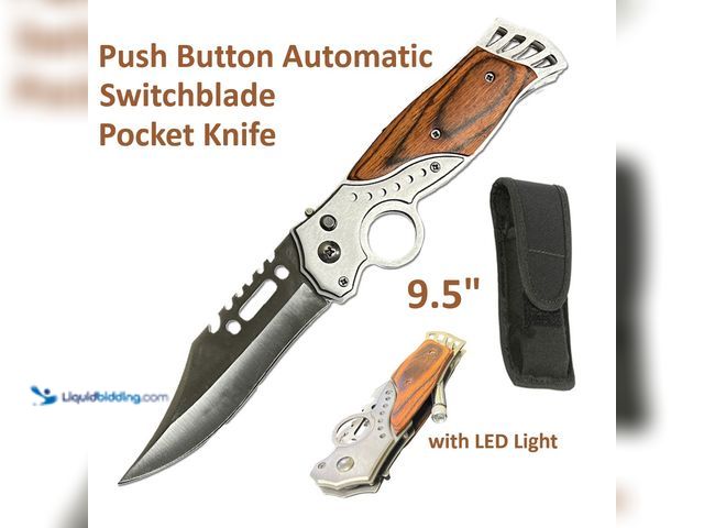 LiquidBidding - Lot 49-5492009 - Automatic Push Button Switchblade ...