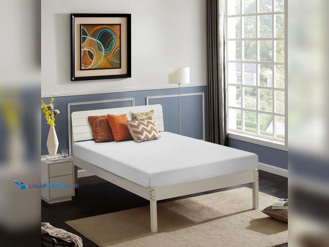 Lot 49-5463330 - FDW | 5 Inch Twin Mattress | Medium Firm | Gel Memory Foam Mattress | White | Bed in a Box, CertiPUR...