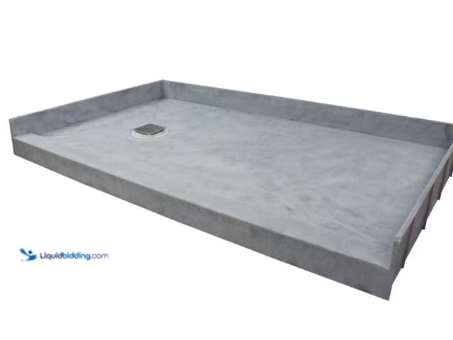 Lot 49-1517066 - Transolid
Ready to Tile 36 in. L x 60 in. W Single Threshold Alcove Shower Pan Base with a Left Drai...