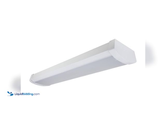 Lot 49-5463844 - Commercial Electric
1-Pack 48 in. 4000 Lumens Integrated LED White Wraparound Light 4000K Bright Wh...