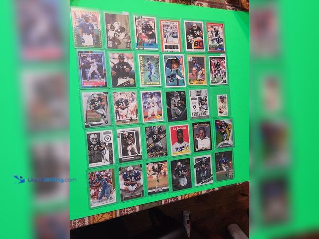 Lot 49-1913831 - 30- COLLECTIBLE BO JACKSON NFL AND MLB SPORTS CARDS. VARIOUS BRANDS AND YEARS PRODUCED. ALL CARDS AR...