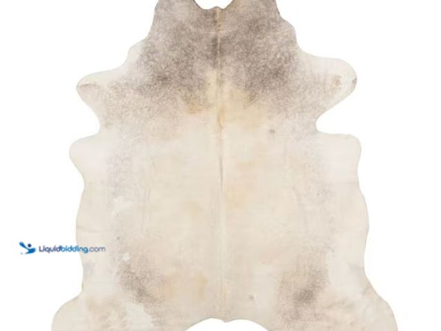 Lot 49-1627300 - Linon Home Décor Cowhide Light Brindle 7 ft. x 7 ft. Indoor Area Rug Model # RUG-CH01, Unused  Ref#S...