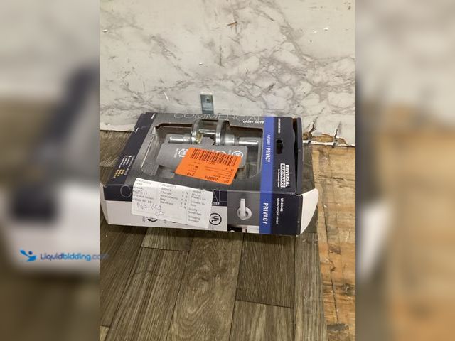 Lot 49-5436890 - Universal Hardware Light Duty Commercial Privacy (bed/bath) Lever, ADA, UL 3-Hour Fire, ANSI Grade 2...