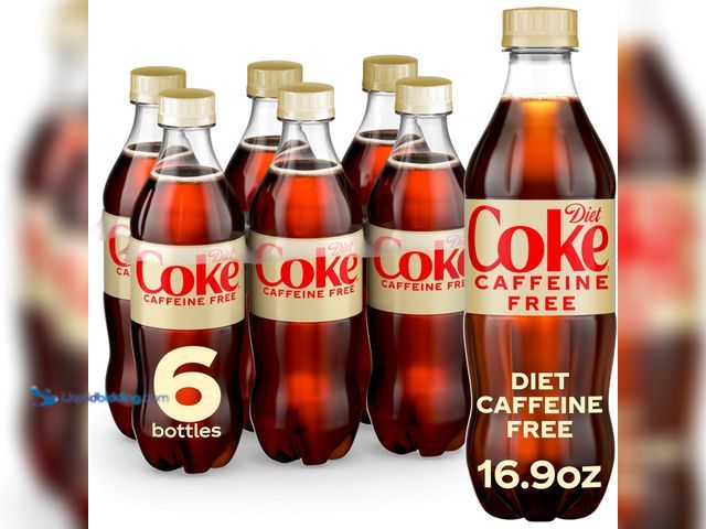 Lot 49-5549690 - Diet Coke Caffeine-Free Soda Soft Drink Bottles, 16.9 fl oz, 6 Pack | No sugar, no calories, no caff...