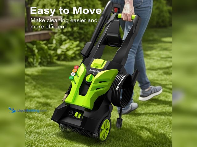 Lot 49-5447861 - Pressure Washer, Power Washer High Pressure Cleaning Machine for Cars, Driveways, Fences, Patios, Ho...