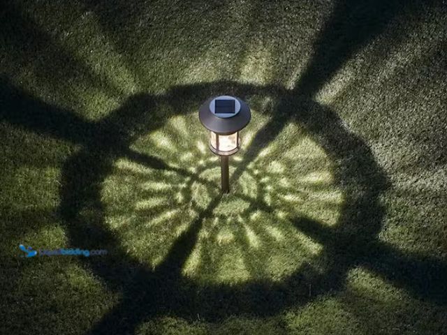 Lot 49-1574844 - Lot of (6) Hampton Bay Duncan 10 Lumen Bronze LED Weather Resistant Outdoor Solar Path Light with Pl...