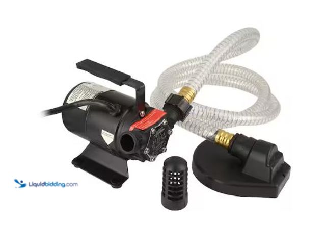 Lot 49-1630694 - Everbilt 1/10 HP Non-Submersible Self-Priming Transfer Pump Model # EBTP1, Used, Has Attachments, Po...