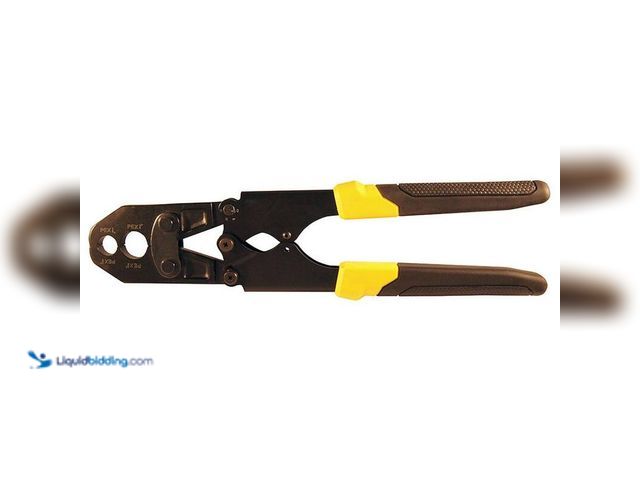 Lot 49-5414527 - Apollo 1/2 in. and 3/4 in. PEX-B Crimp Tool, Model # 69PTKH0014C, Unused, Scuffs/scratches.