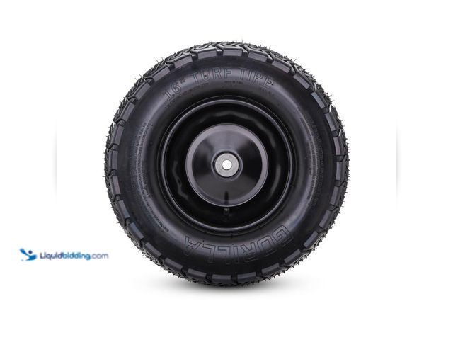 Lot 49-5453160 - Gorilla 16 in. Turf Universal Wheelbarrow Tire. [Model # GTT-16WB] Used