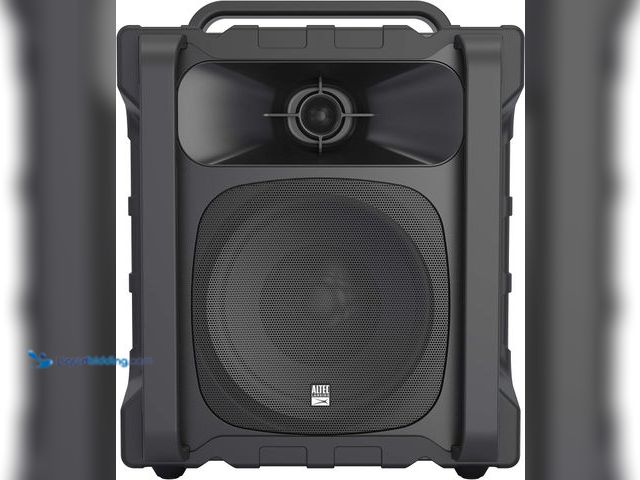 Lot 49-5416557 - Altec Lansing Sonic Boom - Waterproof Bluetooth Speaker with Phone Charger, IP67 Outdoor Speaker, 3 ...