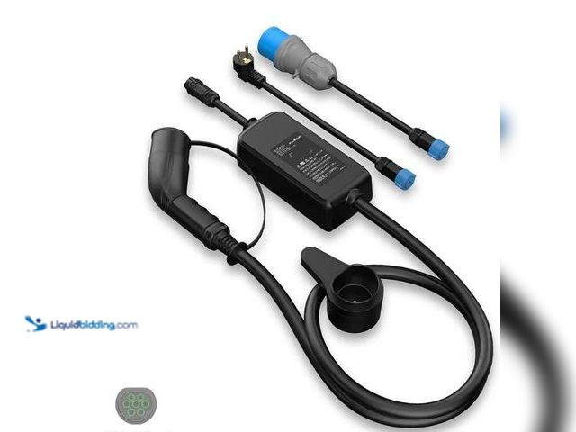 Lot 49-1623403 - Fulsolen Smart A01 EV Charger, Model # EFAC32FA11, Unused, Has attachments.   Ref#CRS0626