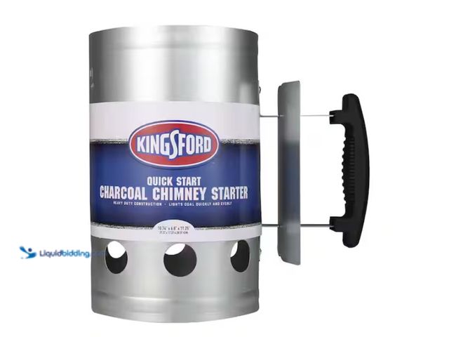 Lot 49-1622658 - Lot of (2) Kingsford Deluxe Charcoal Chimney Starter, Model # BBP0466, Unused  Ref#SR0708