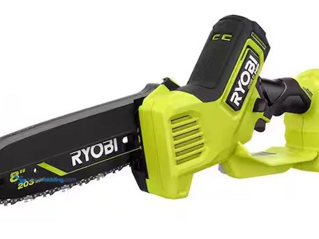 Lot 49-3530391 - RYOBI
ONE+ HP 18V Brushless 8 in. Battery Compact Pruning Mini Chainsaw (Tool Only) Internet # 3277...