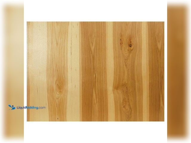 Lot 49-5452590 - Hampton Bay Hampton 48 in. W x 34.5 in. H x 0.1875 in. D Island Flush End Panel in Natural Hickory. ...
