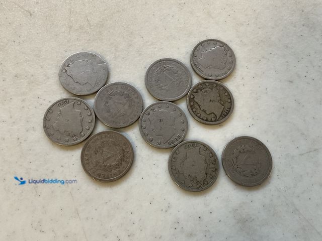 Lot 49-1810277 - 10 LIBERTY V NICKELS VARIOUS YEARS