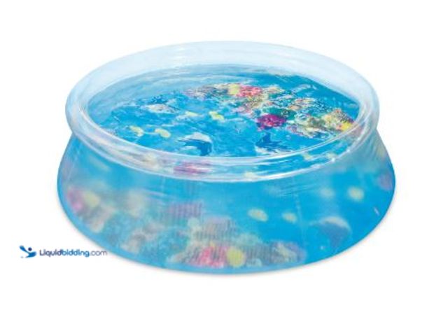Lot 49-5545807 - Bluescape Clear Inflatable Pool, Unused