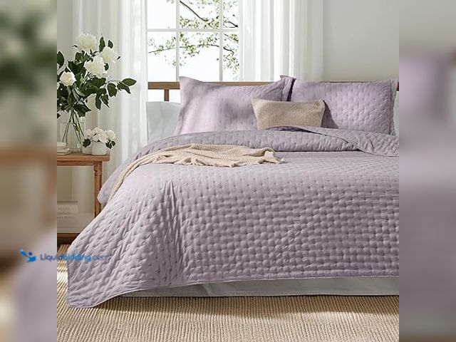 Lot 49-3528745 - Bedsure Quilts Queen Size - Ultra Soft Queen Quilt Bedding for Modern Farmhouse Bedroom Decor, Light...