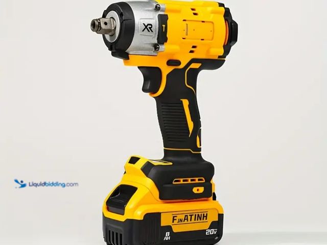 Lot 49-1805010 - New 1/2  Impact Wrench cordless