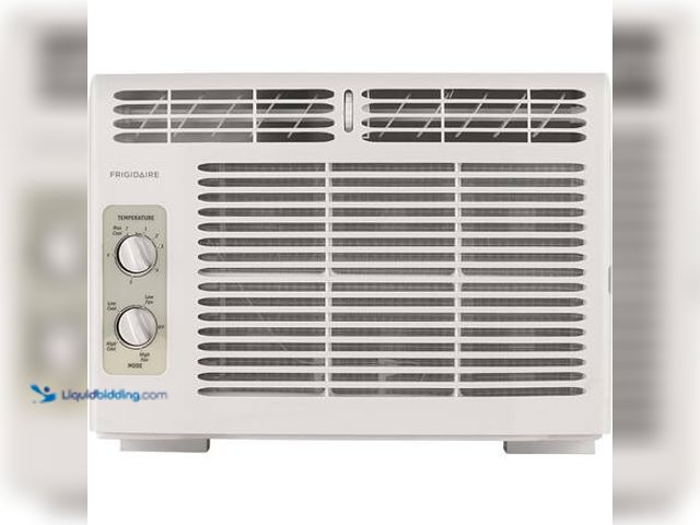 Lot 49-5546709 - Frigidaire 5,000 BTU Window Air Conditioner Cools 150 sq. ft. with Mechanical Controls in White 115V...