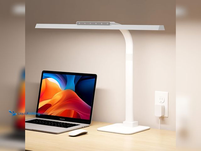 Lot 49-5459425 - LED Desk Lamps for Home Office with Base, 24W Brightness Touch Control Desk Light. Model #B0F5988GBG...