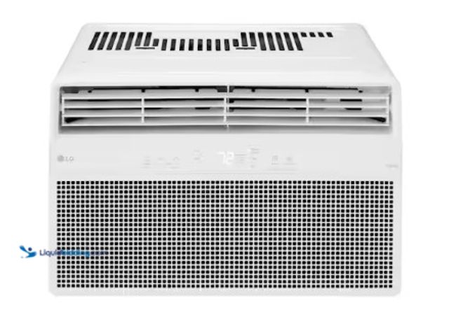 Lot 49-3631309 - LG 8,000 BTU 115 Volts Window Air Conditioner Unit Cools 350 sq. ft. with Remote, WiFi Enabled and D...