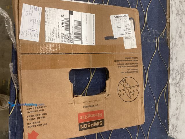 Lot 49-5490174 - Simpson Strong-Tie CS18 Coil Strapping 18ga. x 1-1/4" x 200' Item is unused