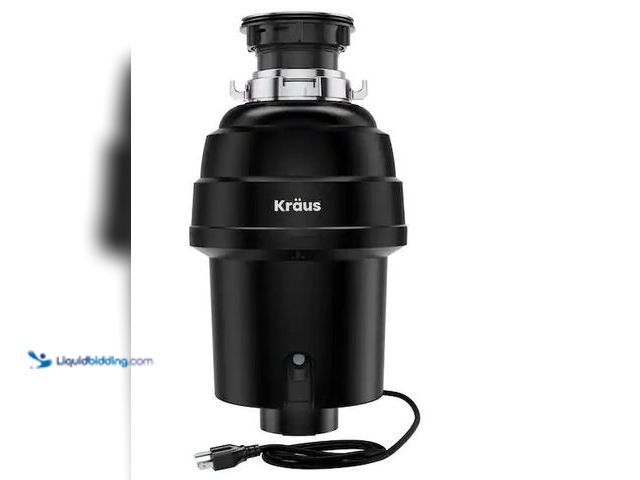 Lot 49-5460549 - KRAUS
WasteGuard 1 HP Continuous Feed Garbage Disposal for Kitchen Sinks with Power Cord and Flange...