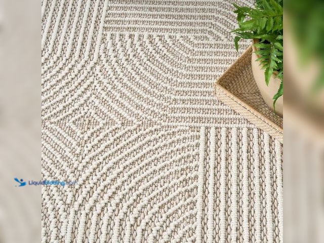 Lot 49-3562006 - NATURAL TEXTURE
NTX02 - Beige Ivory Rug 9x12. Unused.