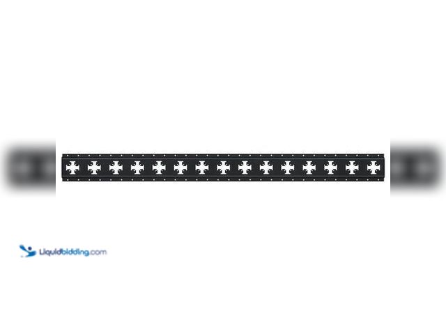 Lot 49-3616990 - CargoSmart Set of (2) 60 in Matte Black X-Track Rail - SKU # 1009225765
