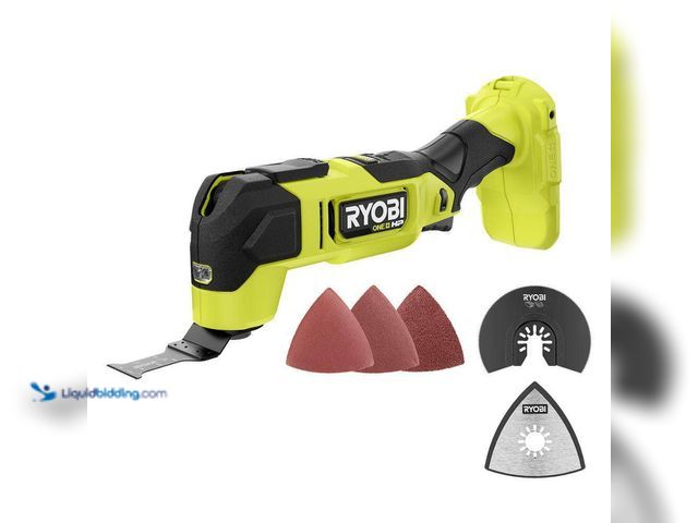 Lot 49-5449185 - RYOBI
ONE+ HP 18V Brushless Cordless Oscillating Multi-Tool (Tool Only) (dirty) (tested works) Used