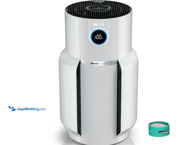 Lot 49-3564470 - Shark - NeverChange Air Purifier MAX, 5-Year Filter Life, 1400 sq. Ft - White. Model: HP302SKU: 6548...