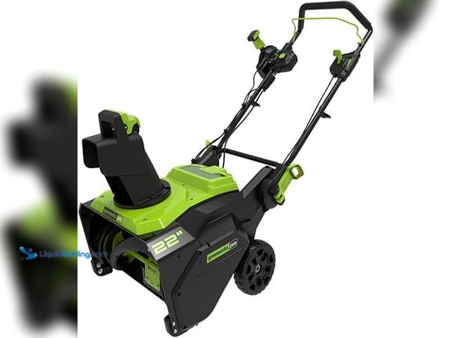 Lot 49-5483476 - Greenworks 80V 22” Brushless Snow Thrower. Model: 2607402CO. Unused, tool only, no battery/charger
