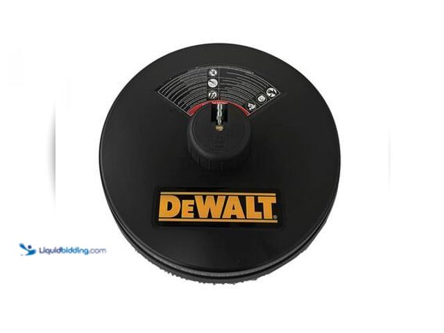 Lot 49-5549871 - DEWALT Universal 18 in. Surface Cleaner for Cold Water Pressure Washers Rated up to 3700 PSI. Model ...