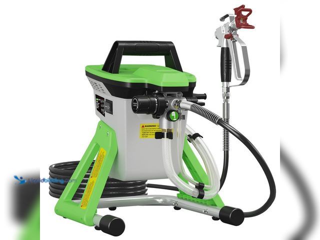 Lot 49-5447762 - ZHEJIANG PRULDE ELECTRIC 750W Airless 3000 PSI Stand Paint Sprayer. [Model # PLD3093] Unused. Unable...