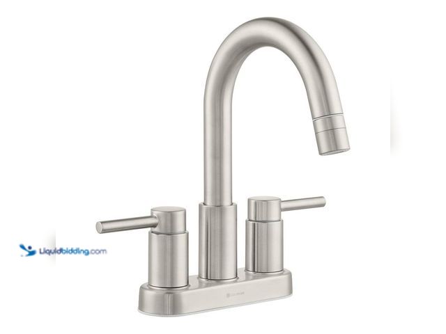 Lot 49-5463543 - Glacier Bay
Dorind 4 in. Centerset Double-Handle Pull Down Bathroom Faucet in Brushed Nickel (unabl...