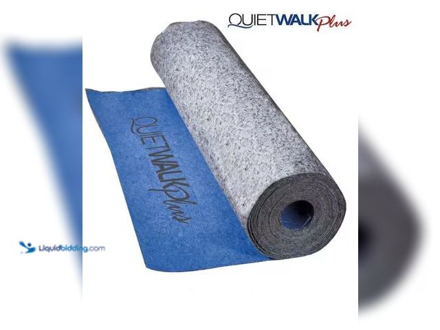 Lot 49-1577111 - Quiet Walk 360 sq. ft. 6 ft. x 60 ft. x 3 mm Underlayment with Sound and Moisture Barrier for Hardwo...