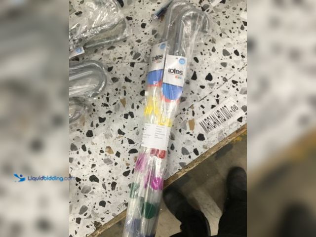 Lot 49-5478430 - Totes Colorful Clear Umbrellas Item is unused in a PK of 2.