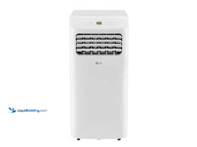 Lot 49-5415052 - LG 6,000 (DOE) BTU 115-Volt Portable Air Conditioner Cools 250 Sq. Ft. with Dehumidifier and LCD Rem...