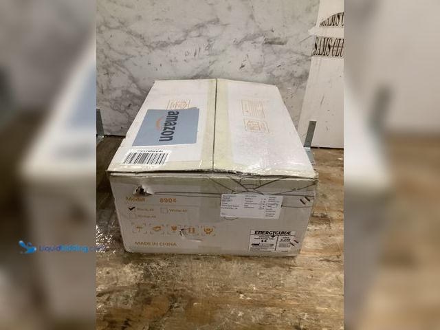 Lot 49-3528742 - Black Ceiling Fan with Light, 48in Flush Mount Fan Light with 5 Blades, Indoor Outdoor Light Fixture...