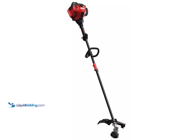 Lot 49-5552025 - Troy-Bilt
25 cc Gas 2-Stroke Straight Shaft Trimmer. Model # TB252S. Used slightly and has compress...