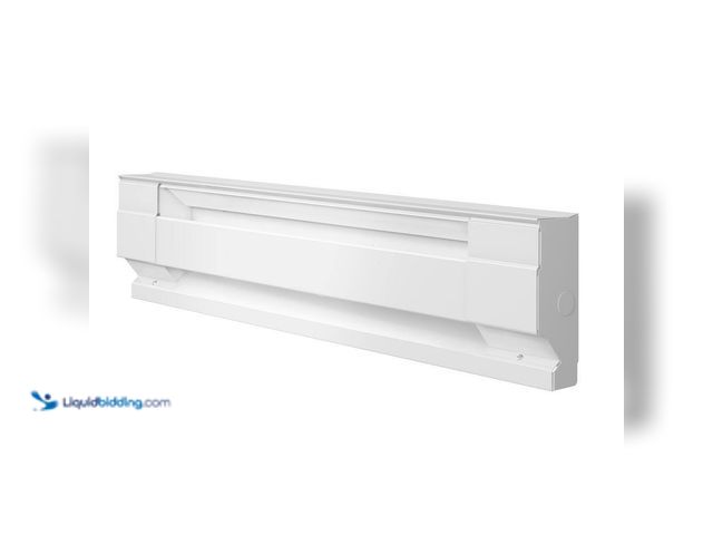 Lot 49-3566026 - Cadet
24 in. 240/208-volt 350/262-watt Electric Baseboard Heater in White. Model # 2F350W. Unused. ...