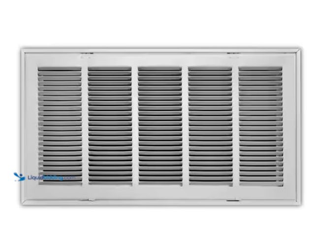 Lot 49-2004143 - Everbilt 24 in. x 12 in. Steel Return Air Filter Grille in White, Model # E190RF24X12, Unused.  Ref#...