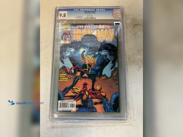 Lot 49-1814816 - COLLECTIBLE AMAZING GRADED COMIC BOOK!! IRON MAN #7 MARVEL COMICS CGC GRADED 9.8