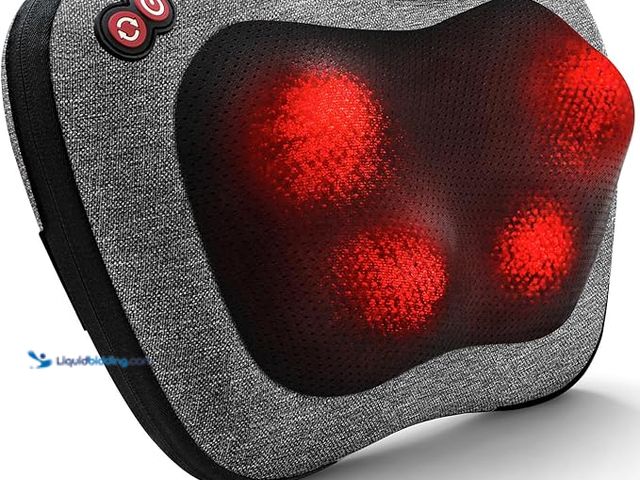 Lot 49-3600264 - VIKTOR JURGEN Shiatsu Back Massager with Heat – Deep Tissue Massage for Neck, Shoulder, Leg, Upper &...