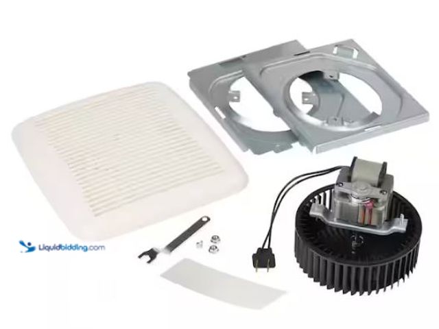 Lot 49-1569055 - Broan-NuTone QuicKit 60 CFM 3.0 Sones Bathroom Replacement Motor and Grille/Cover, Model # BKR60, Un...