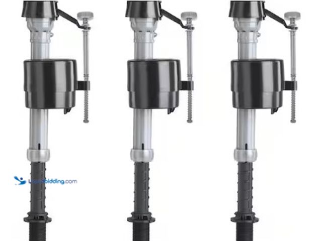 Lot 49-3631246 - Fluidmaster 400A Universal Toilet Fill Dual Flush Valve (Contractor 3-Pack), Model # 400ACN3P5, Unus...